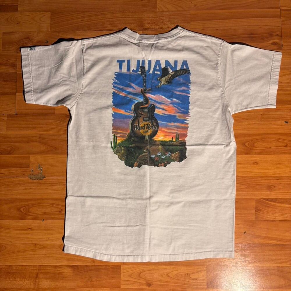 Hard-rock-cafe Men's White T-shirt